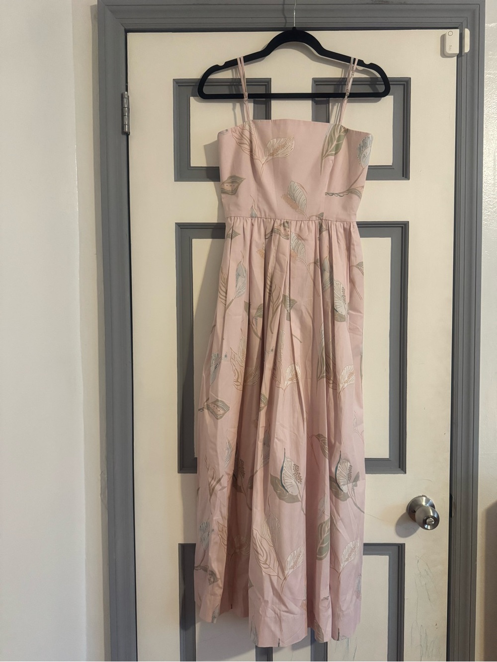 Cocoshop skinny strap poof dress